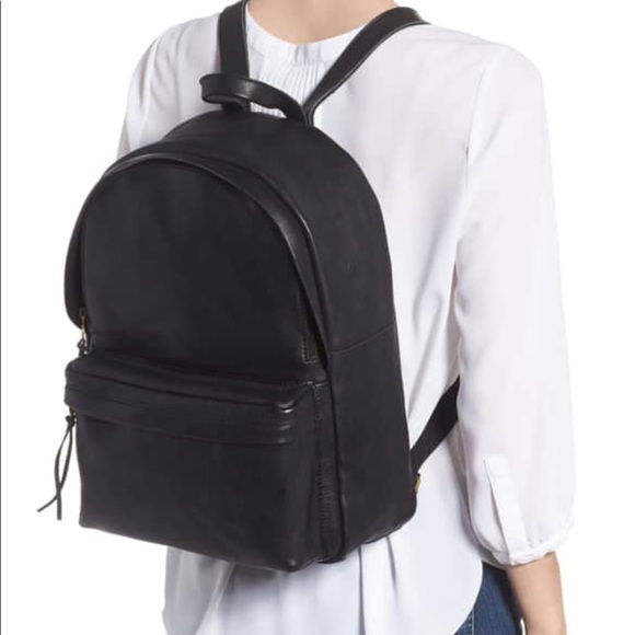 Madewell Handbags - ❌sold❌Madewell Lorimer Leather Backpack
